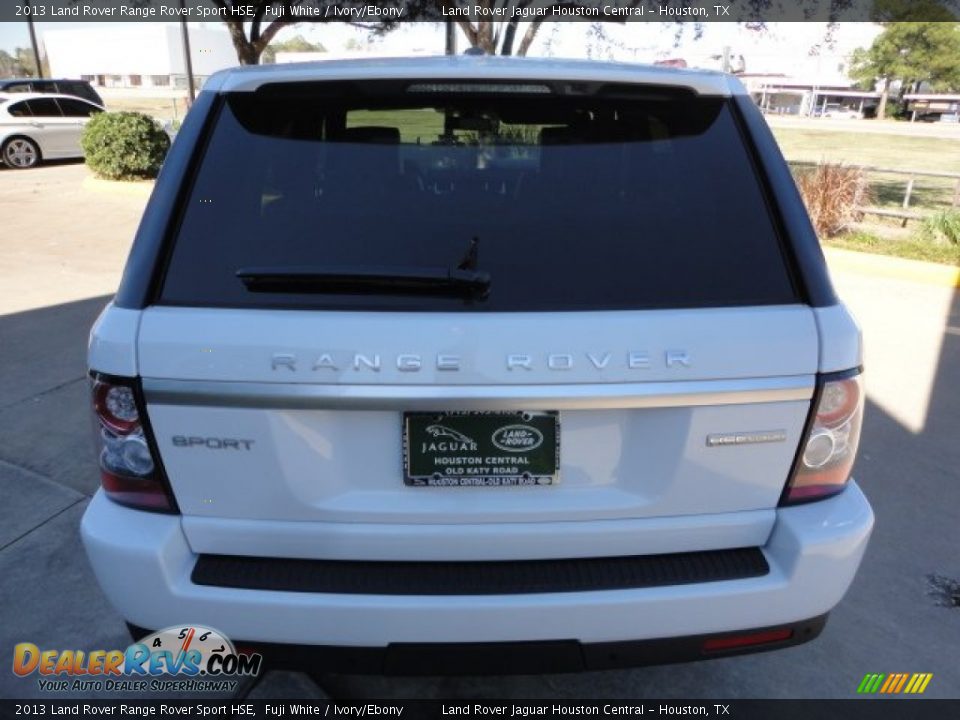 2013 Land Rover Range Rover Sport HSE Fuji White / Ivory/Ebony Photo #9