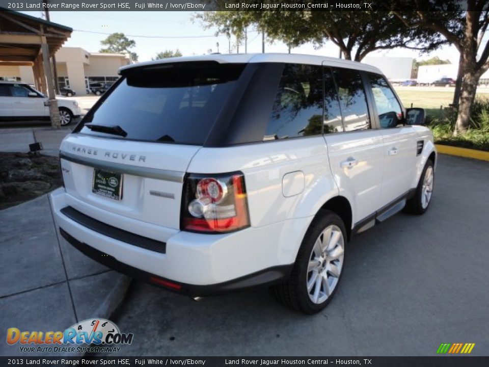 2013 Land Rover Range Rover Sport HSE Fuji White / Ivory/Ebony Photo #11