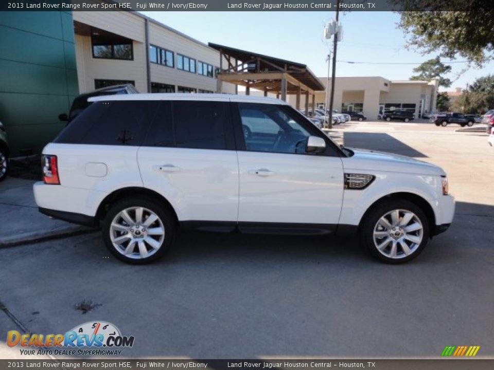 2013 Land Rover Range Rover Sport HSE Fuji White / Ivory/Ebony Photo #12