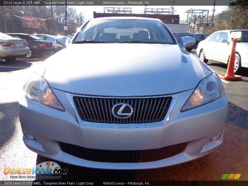 2010 Lexus IS 250 AWD Tungsten Silver Pearl / Light Gray Photo #13
