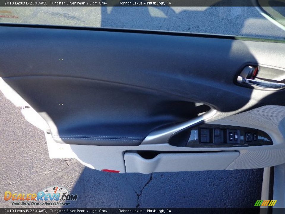 2010 Lexus IS 250 AWD Tungsten Silver Pearl / Light Gray Photo #16