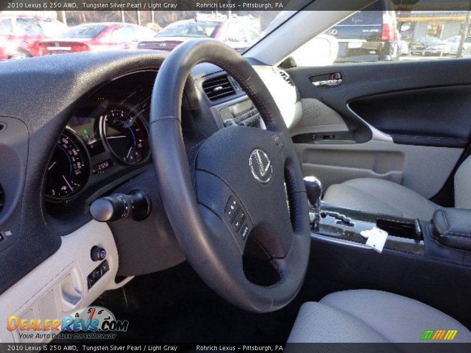 2010 Lexus IS 250 AWD Tungsten Silver Pearl / Light Gray Photo #18