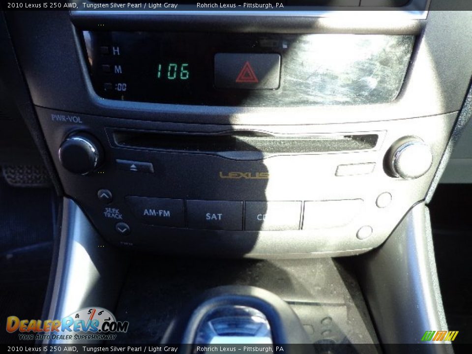 2010 Lexus IS 250 AWD Tungsten Silver Pearl / Light Gray Photo #19