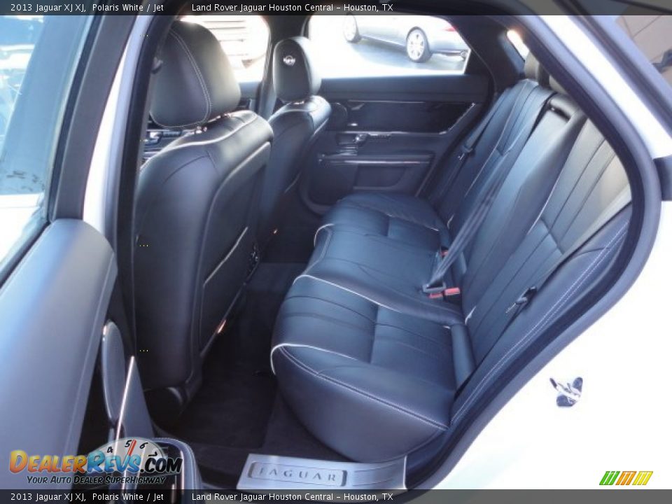 Rear Seat of 2013 Jaguar XJ XJ Photo #4