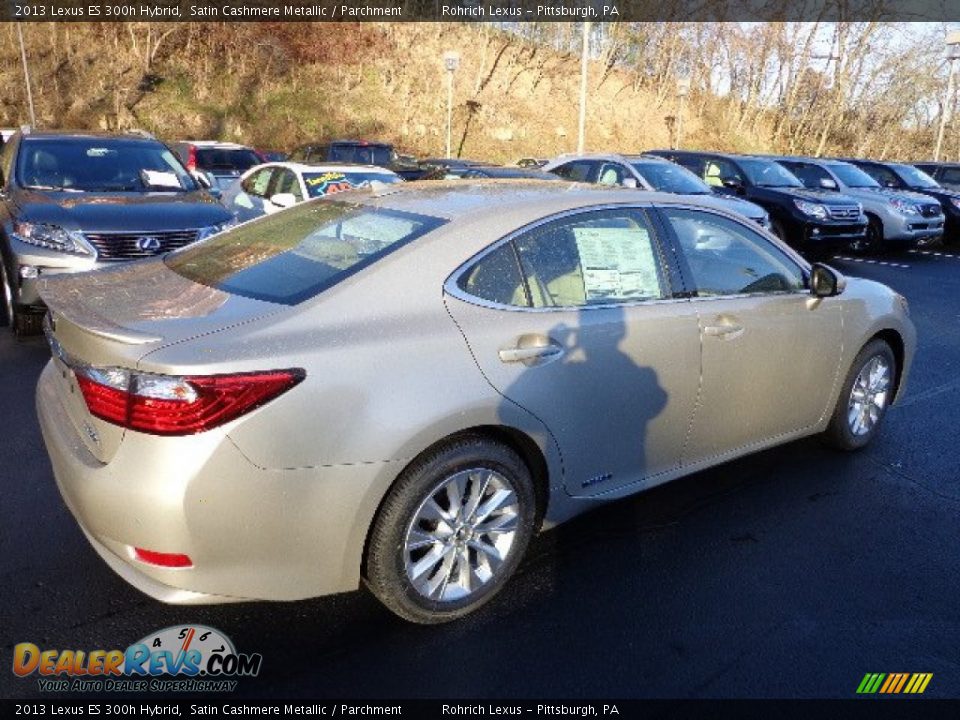 2013 Lexus ES 300h Hybrid Satin Cashmere Metallic / Parchment Photo #4