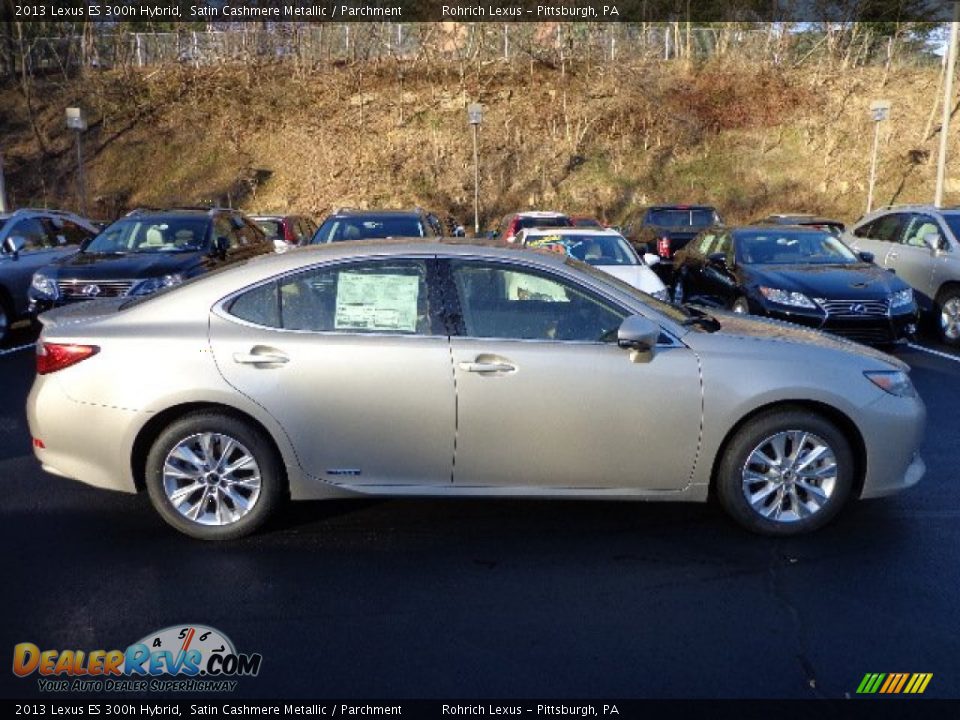 2013 Lexus ES 300h Hybrid Satin Cashmere Metallic / Parchment Photo #5