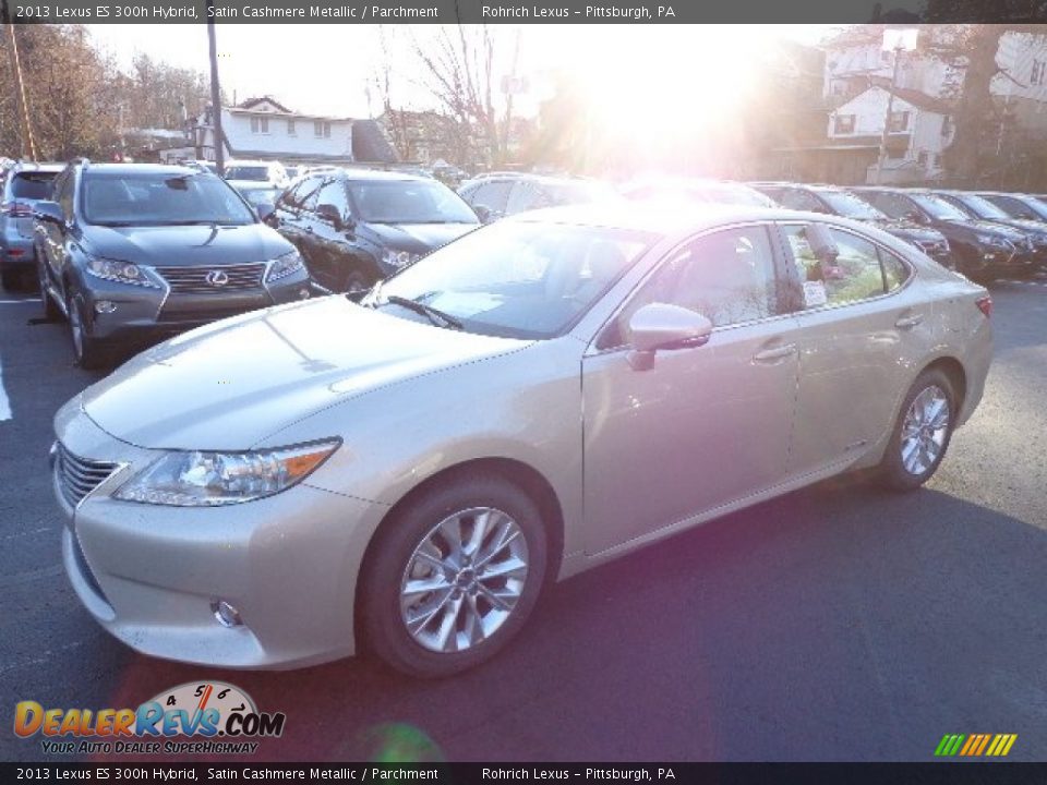 2013 Lexus ES 300h Hybrid Satin Cashmere Metallic / Parchment Photo #8