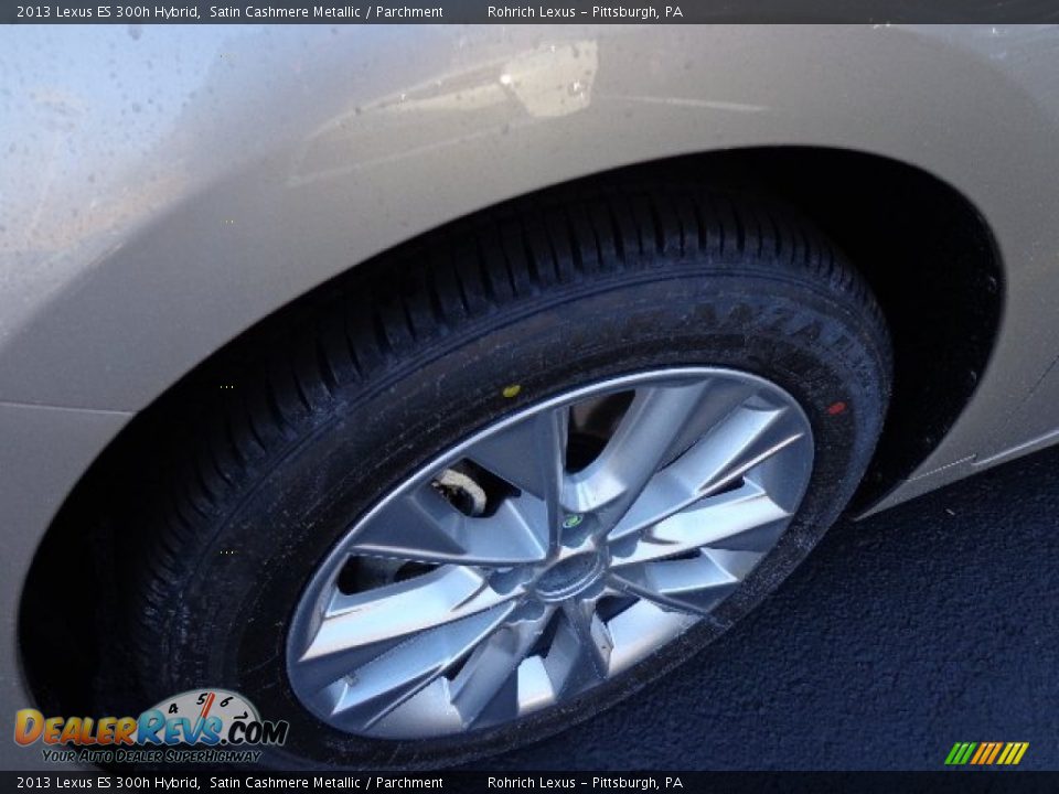 2013 Lexus ES 300h Hybrid Satin Cashmere Metallic / Parchment Photo #9