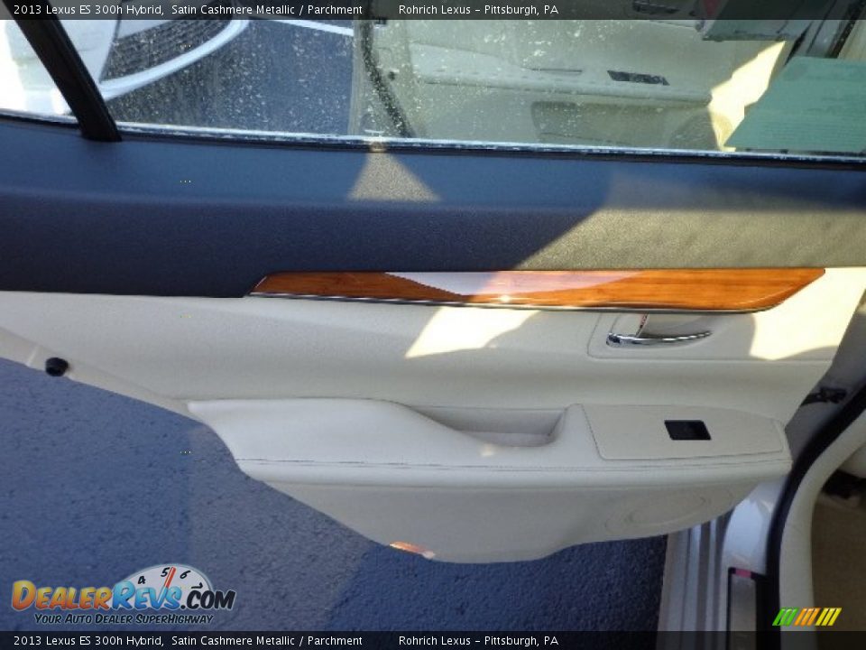 2013 Lexus ES 300h Hybrid Satin Cashmere Metallic / Parchment Photo #13