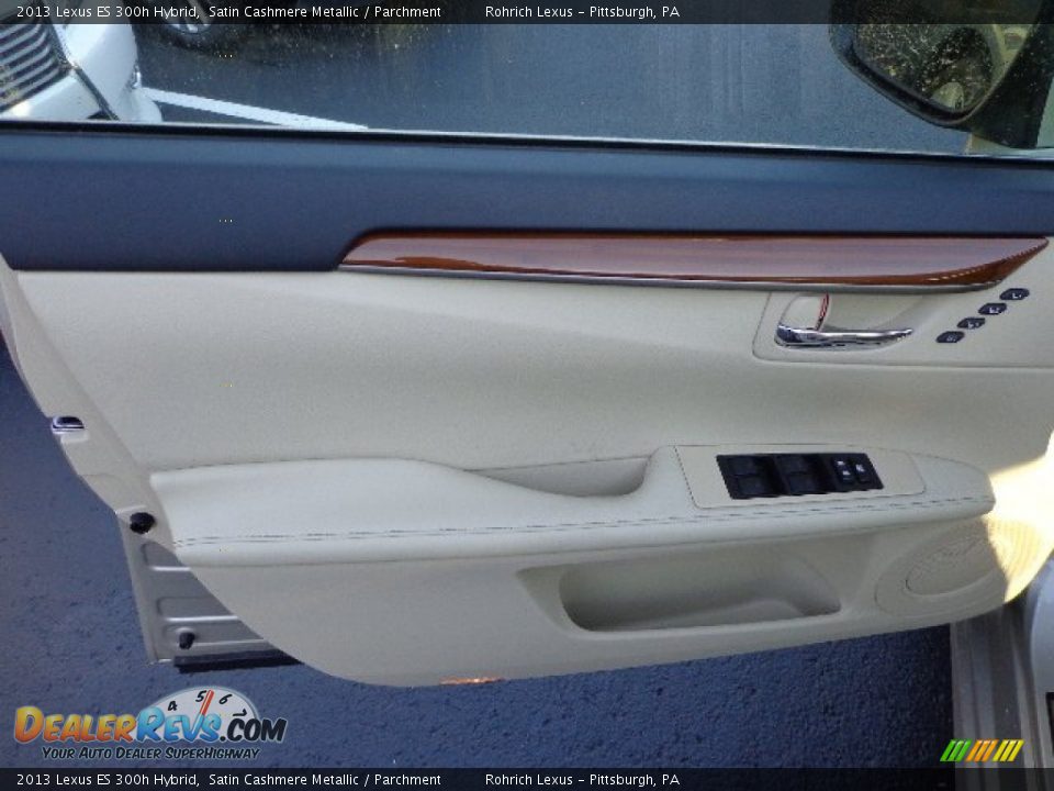 2013 Lexus ES 300h Hybrid Satin Cashmere Metallic / Parchment Photo #14