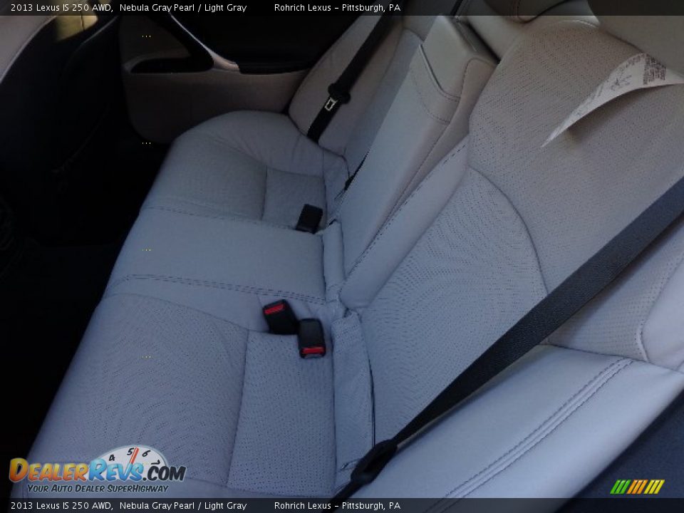 2013 Lexus IS 250 AWD Nebula Gray Pearl / Light Gray Photo #11