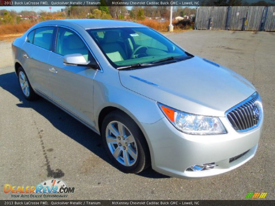 2013 Buick LaCrosse FWD Quicksilver Metallic / Titanium Photo #2