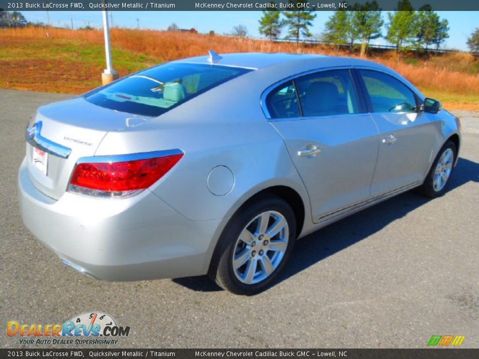 2013 Buick LaCrosse FWD Quicksilver Metallic / Titanium Photo #5