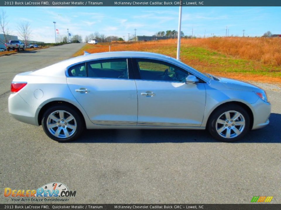 2013 Buick LaCrosse FWD Quicksilver Metallic / Titanium Photo #6