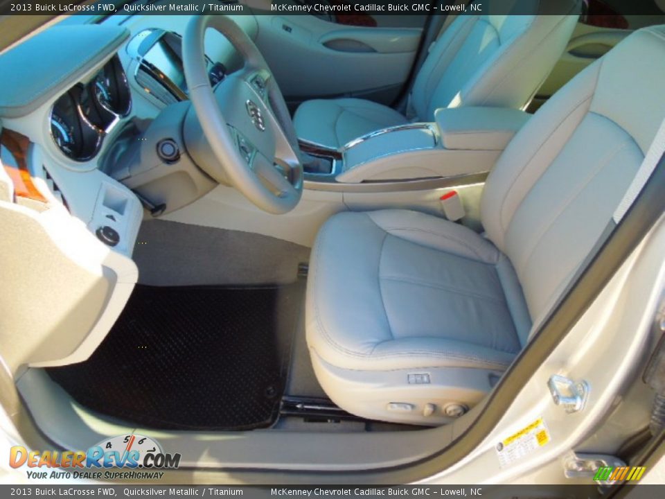 2013 Buick LaCrosse FWD Quicksilver Metallic / Titanium Photo #8