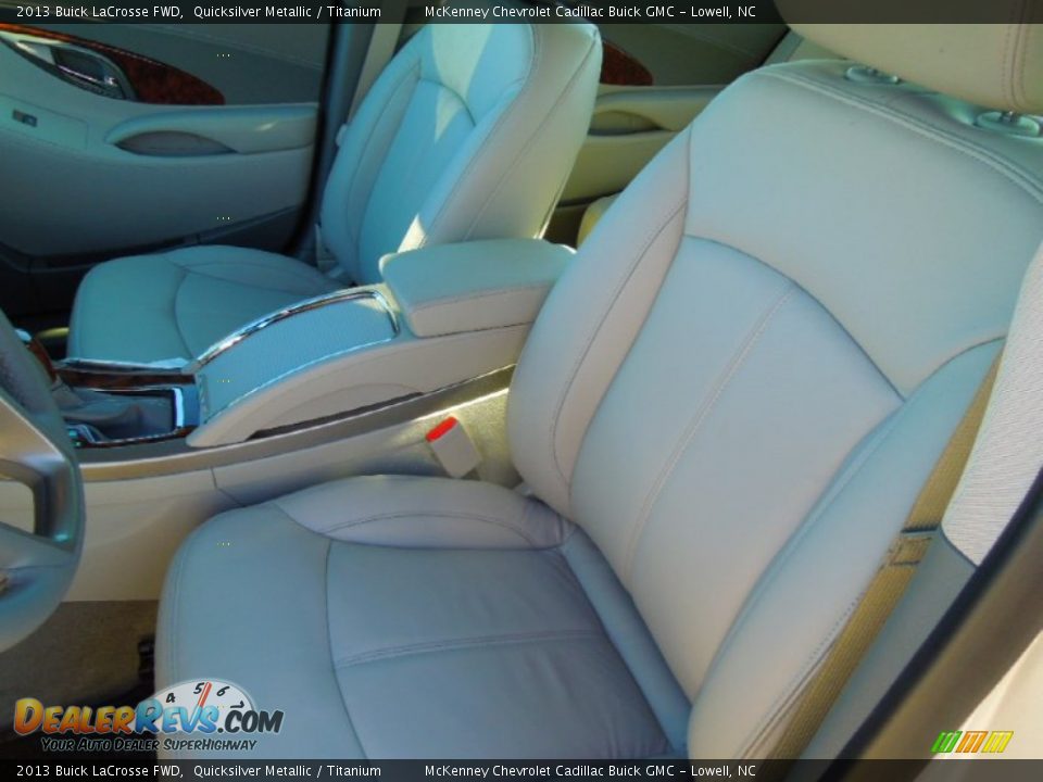 2013 Buick LaCrosse FWD Quicksilver Metallic / Titanium Photo #9