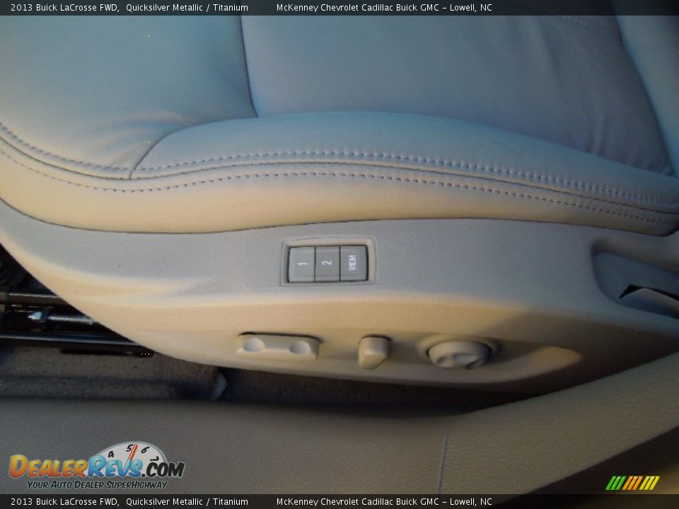 2013 Buick LaCrosse FWD Quicksilver Metallic / Titanium Photo #12
