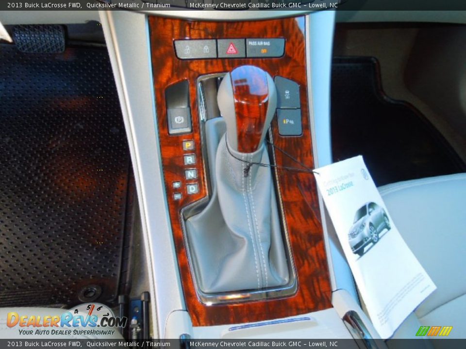 2013 Buick LaCrosse FWD Quicksilver Metallic / Titanium Photo #13