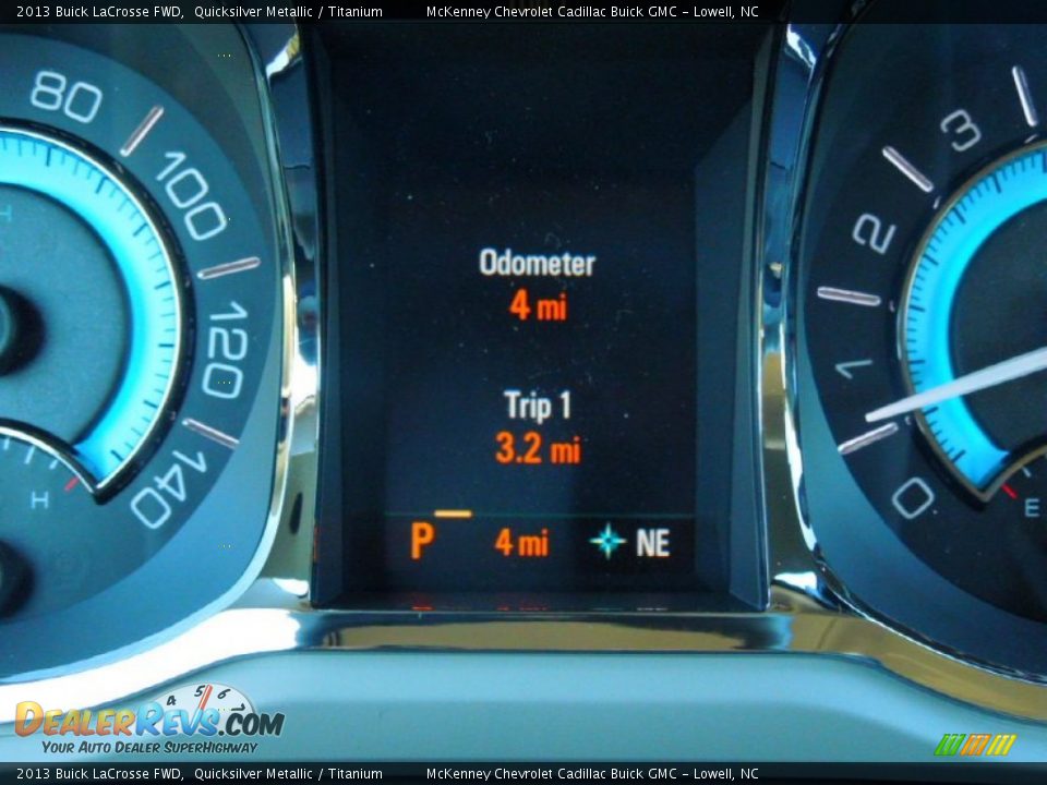 2013 Buick LaCrosse FWD Quicksilver Metallic / Titanium Photo #17