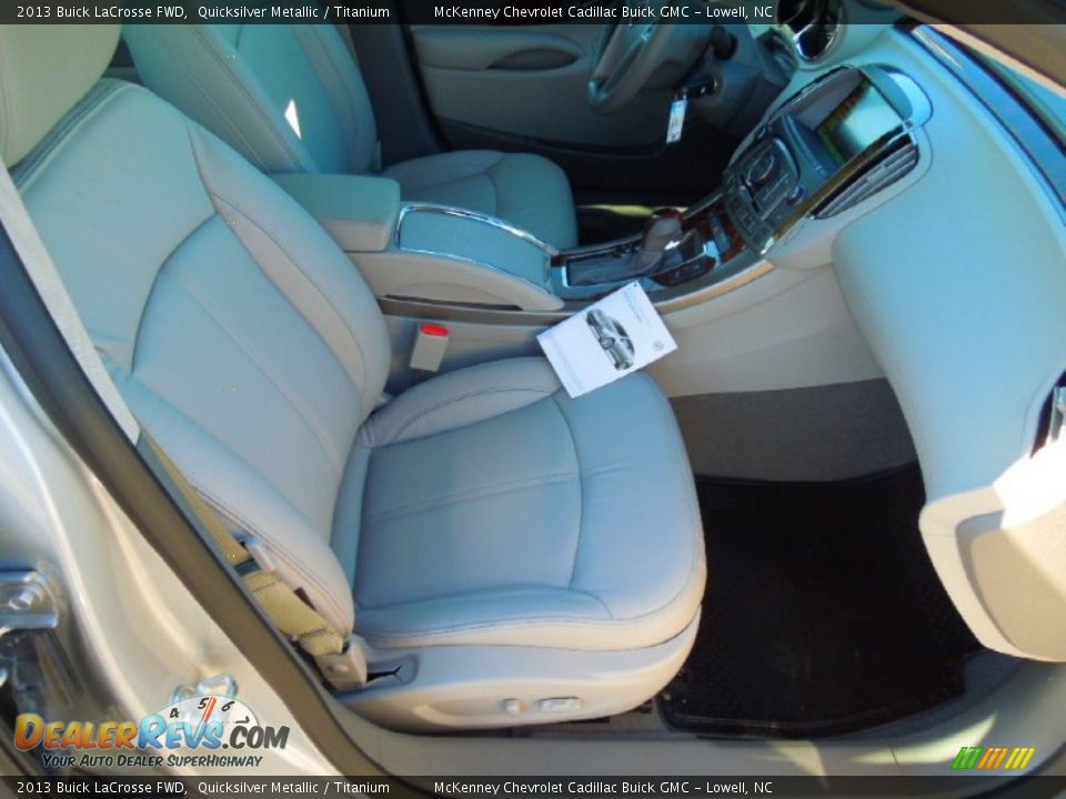 2013 Buick LaCrosse FWD Quicksilver Metallic / Titanium Photo #20