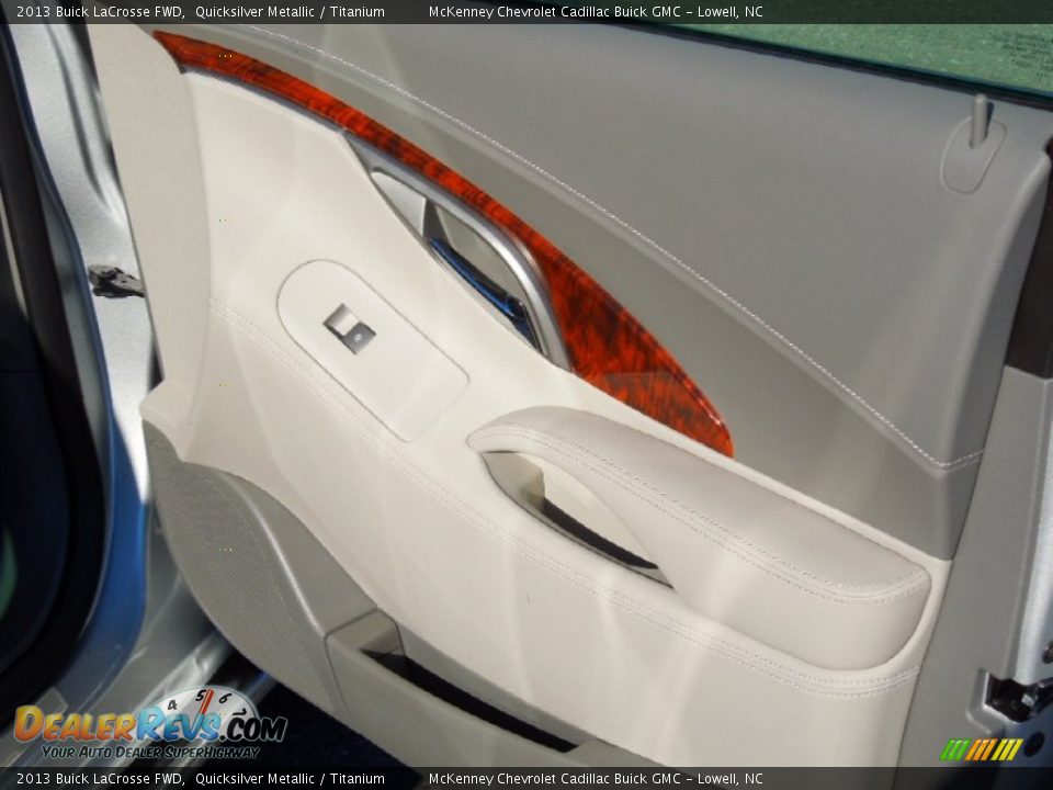 2013 Buick LaCrosse FWD Quicksilver Metallic / Titanium Photo #21