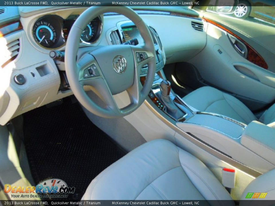 2013 Buick LaCrosse FWD Quicksilver Metallic / Titanium Photo #24