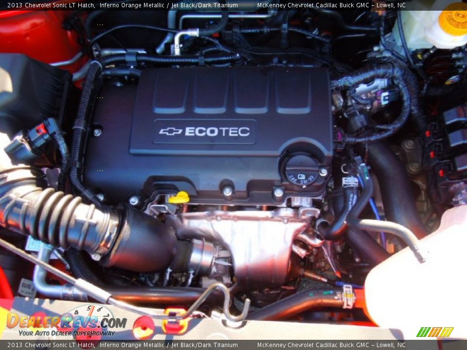 2013 Chevrolet Sonic LT Hatch 1.4 Liter DI Turbocharged DOHC 16-Valve 4 Cylinder Engine Photo #23