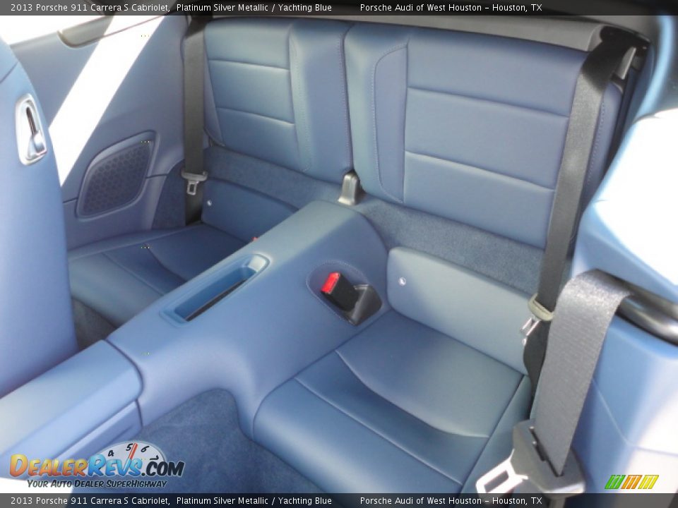 Rear Seat of 2013 Porsche 911 Carrera S Cabriolet Photo #7