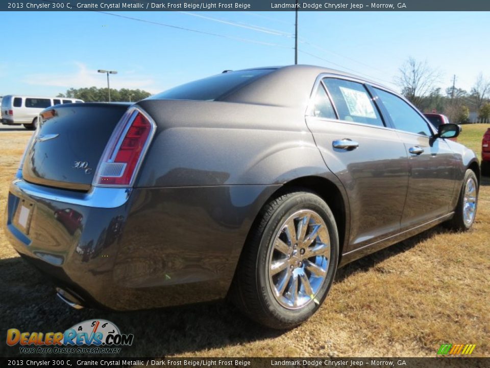 2013 Chrysler 300 C Granite Crystal Metallic / Dark Frost Beige/Light Frost Beige Photo #3