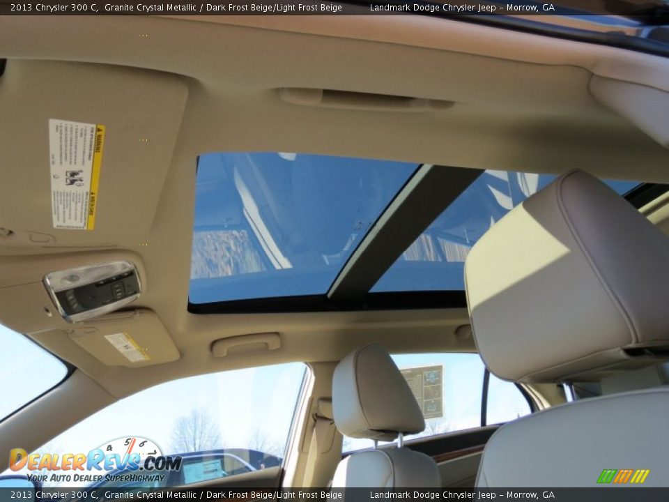 2013 Chrysler 300 C Granite Crystal Metallic / Dark Frost Beige/Light Frost Beige Photo #7