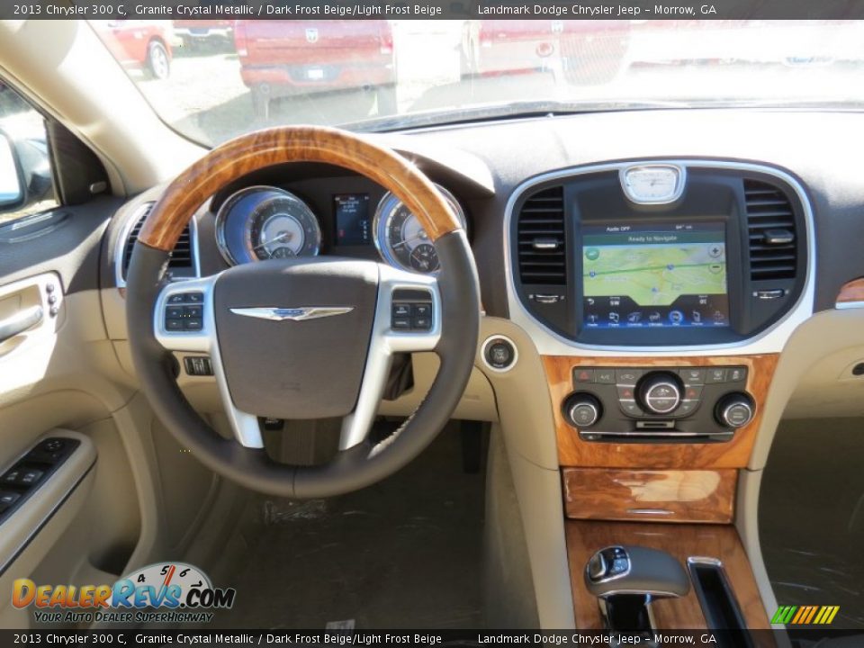 2013 Chrysler 300 C Granite Crystal Metallic / Dark Frost Beige/Light Frost Beige Photo #9