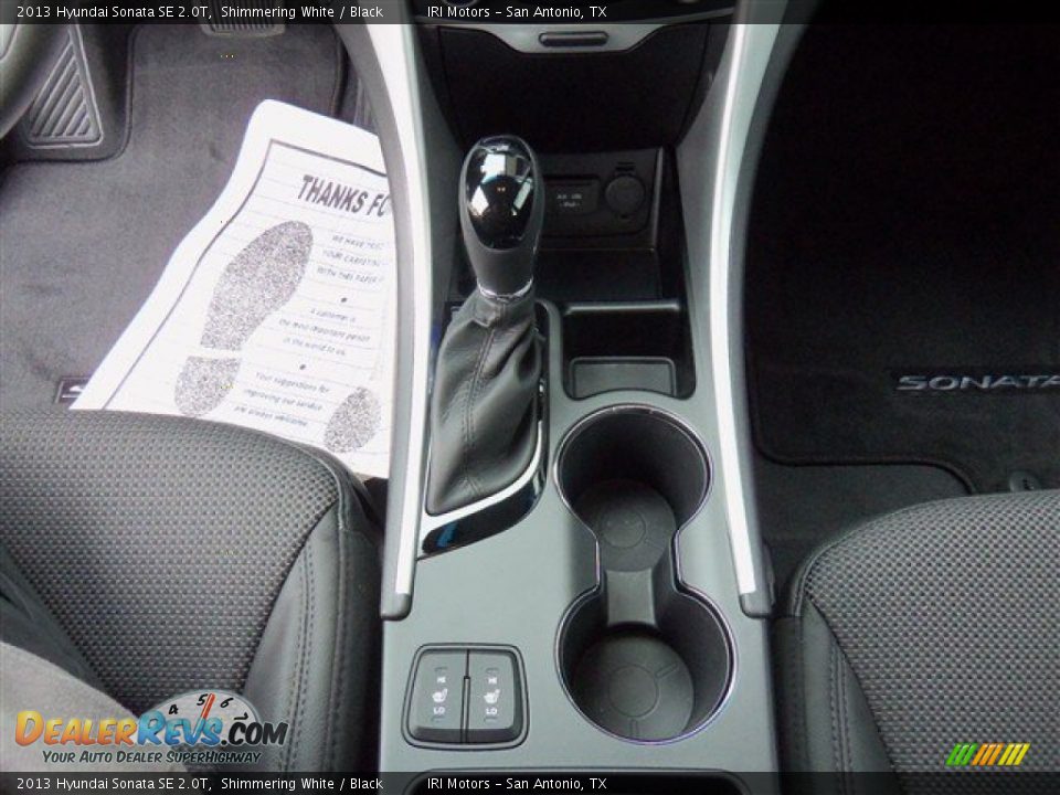 2013 Hyundai Sonata SE 2.0T Shimmering White / Black Photo #17