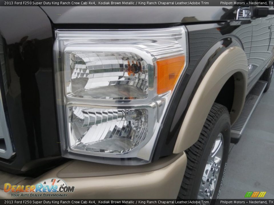 2013 Ford F250 Super Duty King Ranch Crew Cab 4x4 Kodiak Brown Metallic / King Ranch Chaparral Leather/Adobe Trim Photo #8