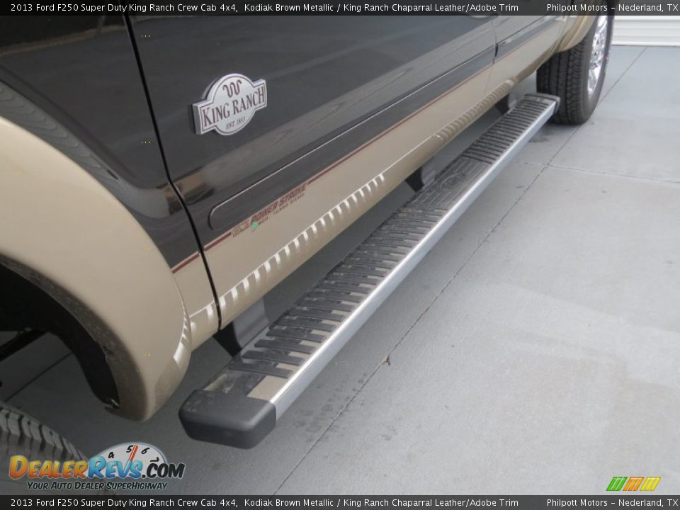 2013 Ford F250 Super Duty King Ranch Crew Cab 4x4 Kodiak Brown Metallic / King Ranch Chaparral Leather/Adobe Trim Photo #11