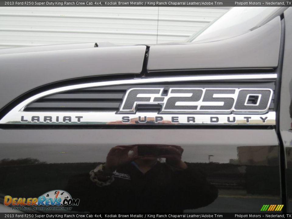 2013 Ford F250 Super Duty King Ranch Crew Cab 4x4 Kodiak Brown Metallic / King Ranch Chaparral Leather/Adobe Trim Photo #12
