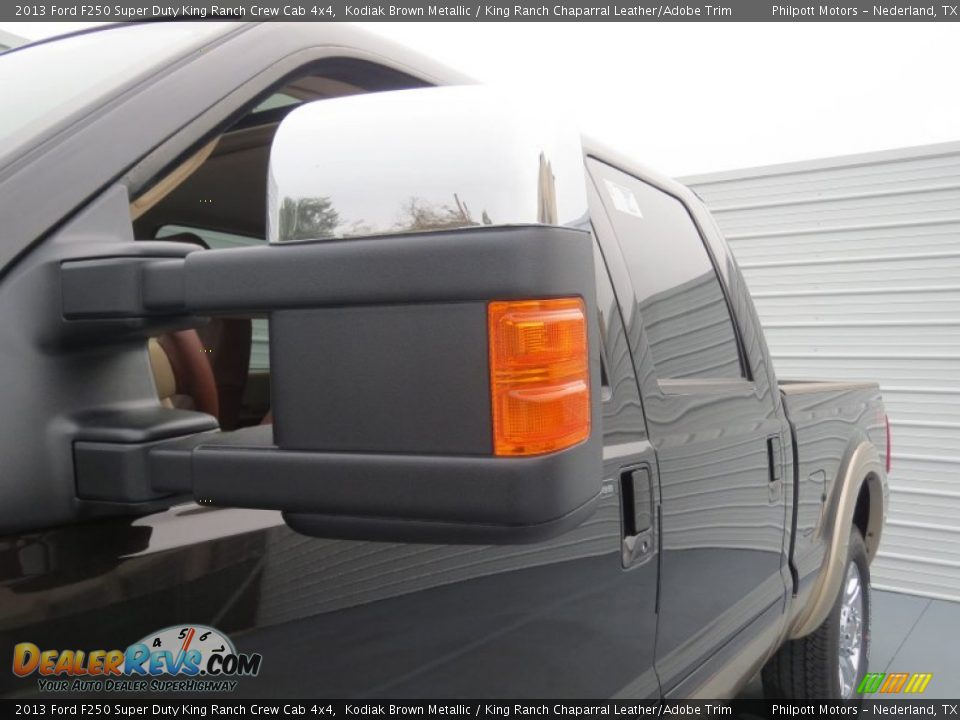 2013 Ford F250 Super Duty King Ranch Crew Cab 4x4 Kodiak Brown Metallic / King Ranch Chaparral Leather/Adobe Trim Photo #15