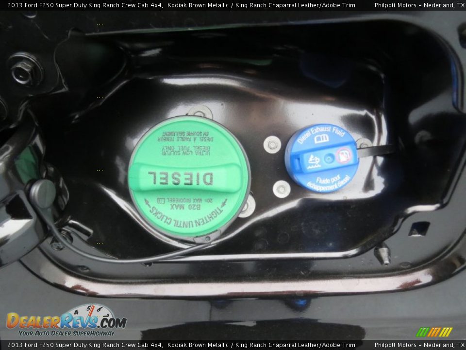 2013 Ford F250 Super Duty King Ranch Crew Cab 4x4 Kodiak Brown Metallic / King Ranch Chaparral Leather/Adobe Trim Photo #17