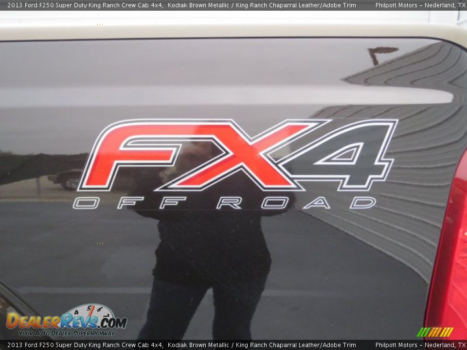 2013 Ford F250 Super Duty King Ranch Crew Cab 4x4 Kodiak Brown Metallic / King Ranch Chaparral Leather/Adobe Trim Photo #18