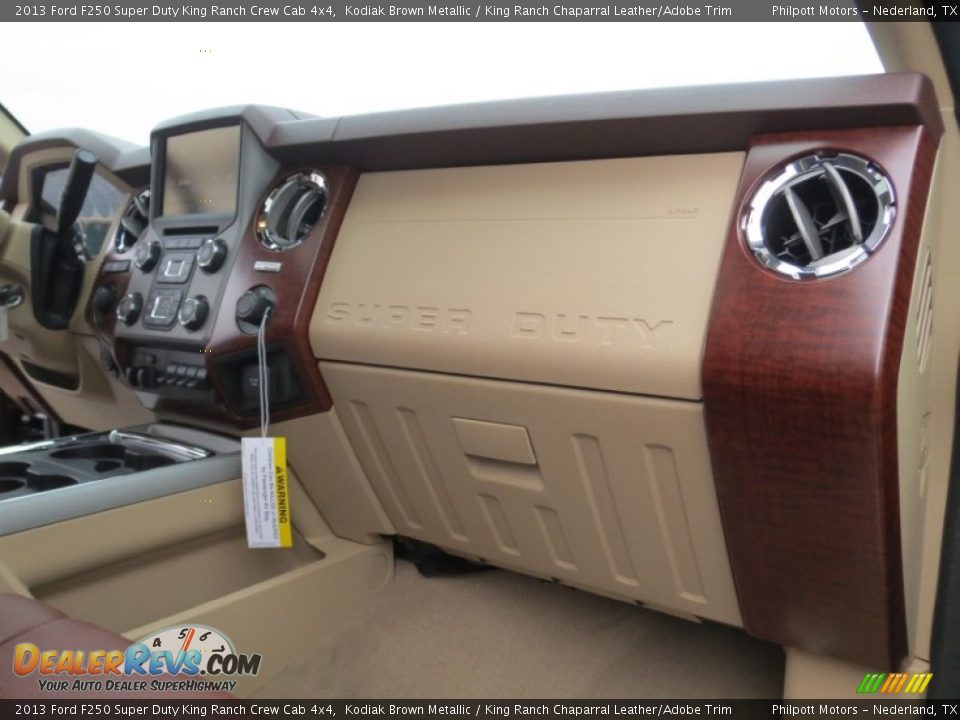 2013 Ford F250 Super Duty King Ranch Crew Cab 4x4 Kodiak Brown Metallic / King Ranch Chaparral Leather/Adobe Trim Photo #20