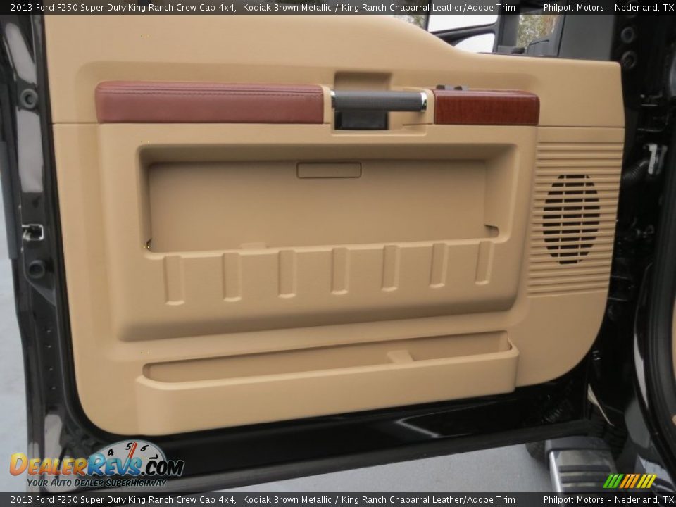2013 Ford F250 Super Duty King Ranch Crew Cab 4x4 Kodiak Brown Metallic / King Ranch Chaparral Leather/Adobe Trim Photo #23
