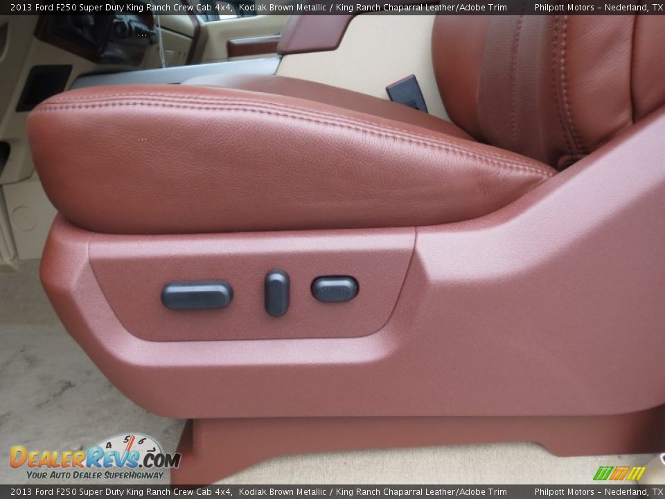 2013 Ford F250 Super Duty King Ranch Crew Cab 4x4 Kodiak Brown Metallic / King Ranch Chaparral Leather/Adobe Trim Photo #27
