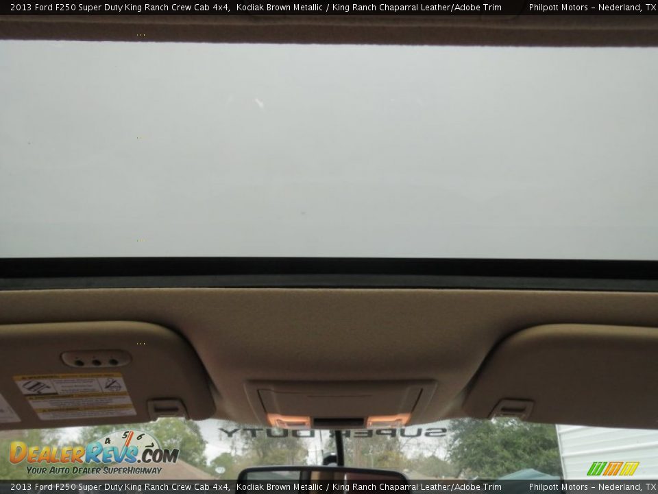 2013 Ford F250 Super Duty King Ranch Crew Cab 4x4 Kodiak Brown Metallic / King Ranch Chaparral Leather/Adobe Trim Photo #28