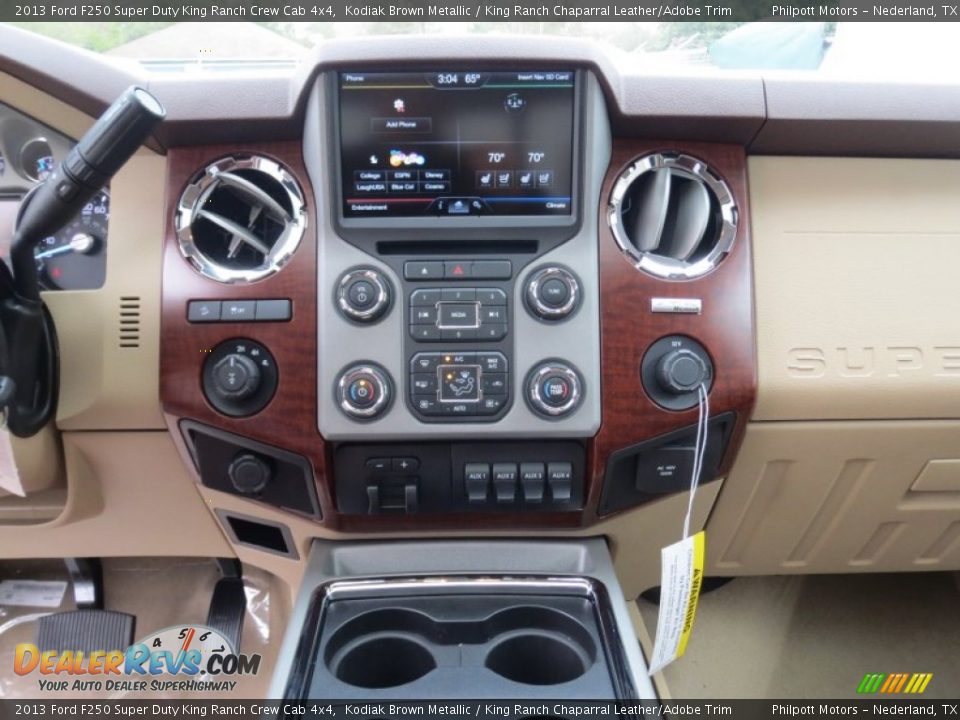 2013 Ford F250 Super Duty King Ranch Crew Cab 4x4 Kodiak Brown Metallic / King Ranch Chaparral Leather/Adobe Trim Photo #30