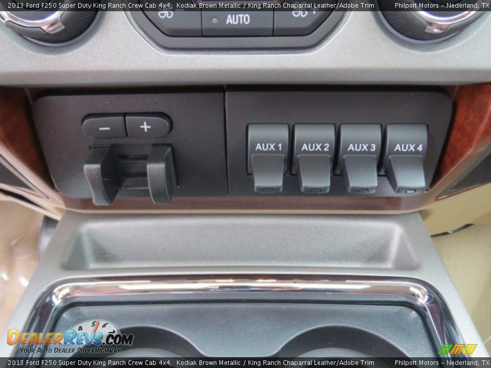 2013 Ford F250 Super Duty King Ranch Crew Cab 4x4 Kodiak Brown Metallic / King Ranch Chaparral Leather/Adobe Trim Photo #33