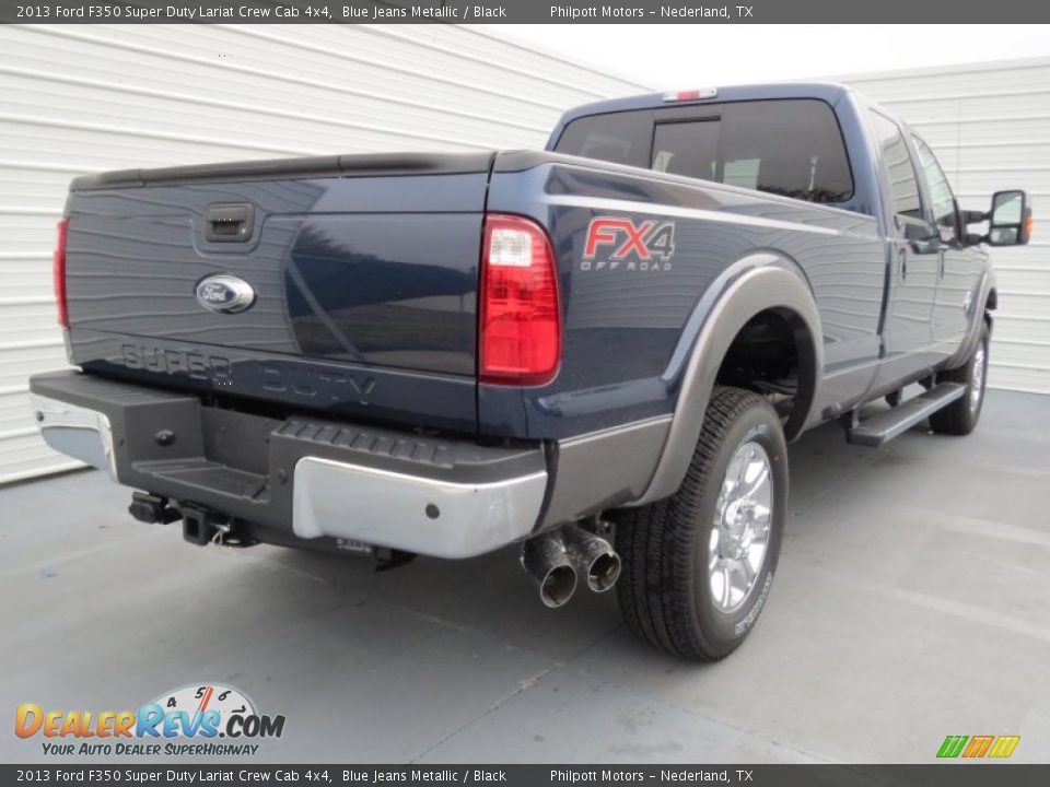 Blue Jeans Metallic 2013 Ford F350 Super Duty Lariat Crew Cab 4x4 Photo #3