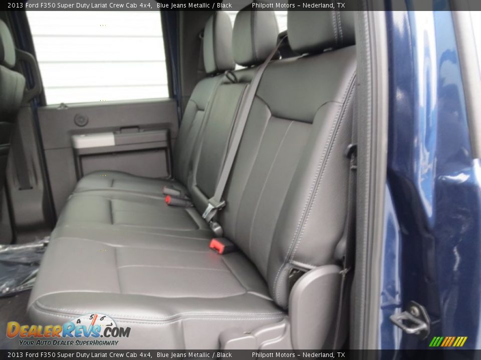 Rear Seat of 2013 Ford F350 Super Duty Lariat Crew Cab 4x4 Photo #21