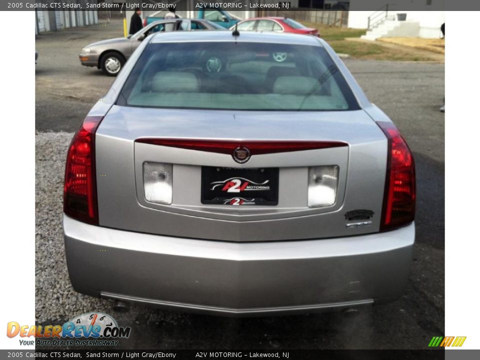 2005 Cadillac CTS Sedan Sand Storm / Light Gray/Ebony Photo #6