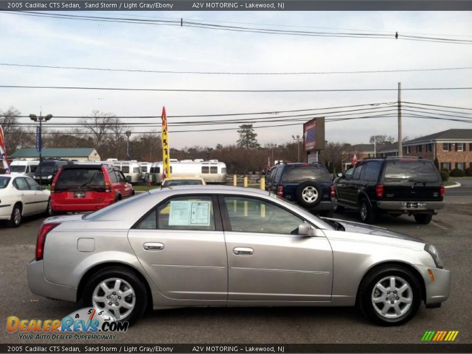 2005 Cadillac CTS Sedan Sand Storm / Light Gray/Ebony Photo #8