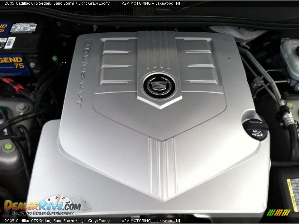 2005 Cadillac CTS Sedan Sand Storm / Light Gray/Ebony Photo #12