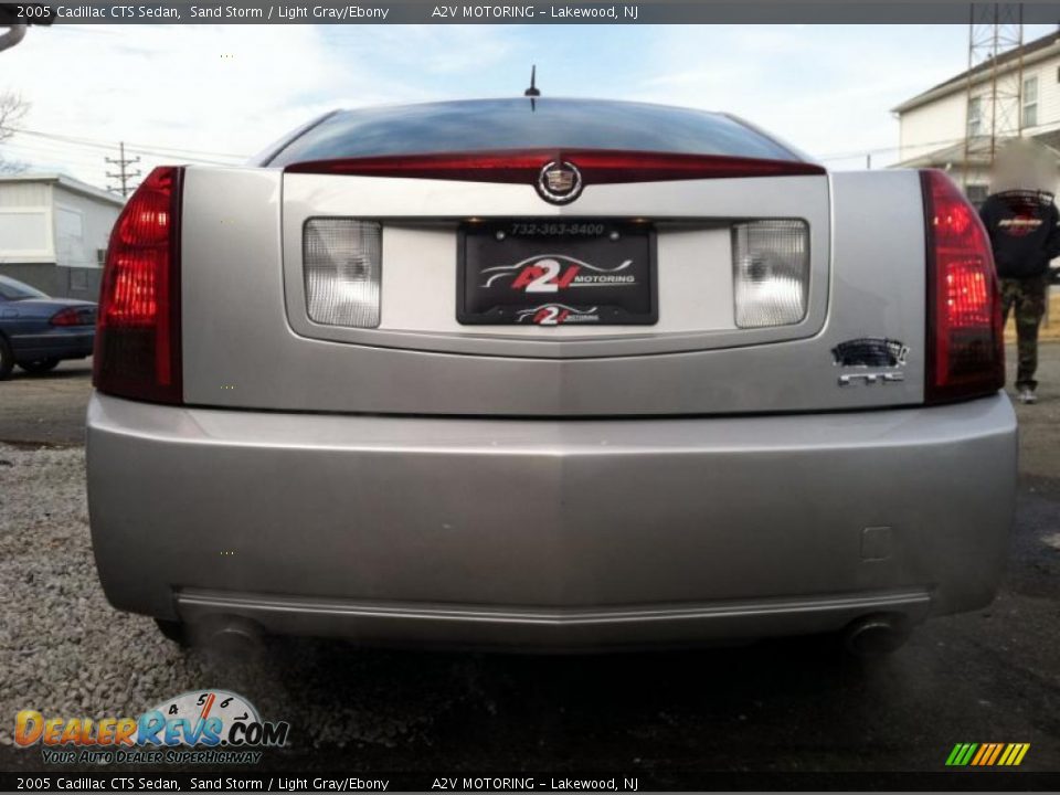 2005 Cadillac CTS Sedan Sand Storm / Light Gray/Ebony Photo #13